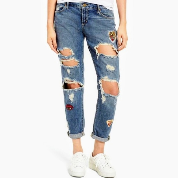 NWT Articles Of Society Janis Boyfriend Jeans - Picture 1 of 8